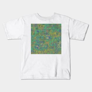 Old Paint (Abstract Textured Appearance) Kids T-Shirt